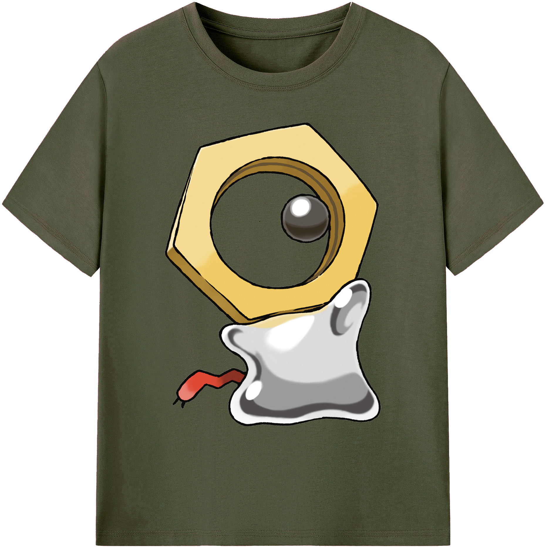 （画像用） ポケットモンスター Pokémon 綿100％ メンズ半袖Tシャツ｜肌触りやわらか＆通気性